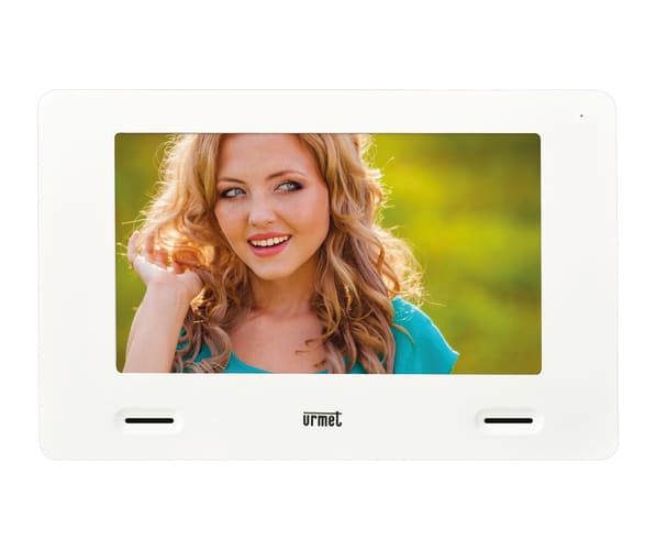 URMET - Videocitofono cxModo, 7" touchscreen, supplementare per kit 2 fili gamma 1722 SUPPLEM.