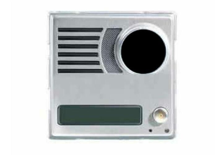 URMET - Frontale per modulo video 1 pulsante Sinthesi S2 sistema Coax P/1748/92. 1748/101