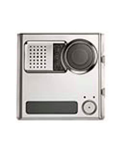 URMET - Posto esterno video 1 pulsante Sinthesi Steel sistema 4+n modulo U.R. col. P.E. 1TST.