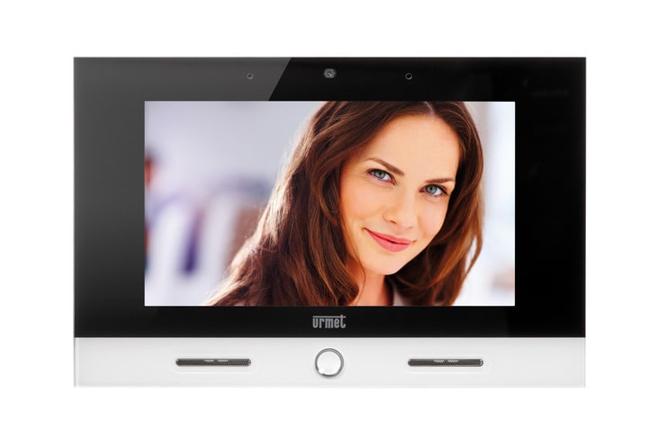URMET - Videocitofono VOG7 7" touchscreen sistema 2Voice bianco WIFI B.