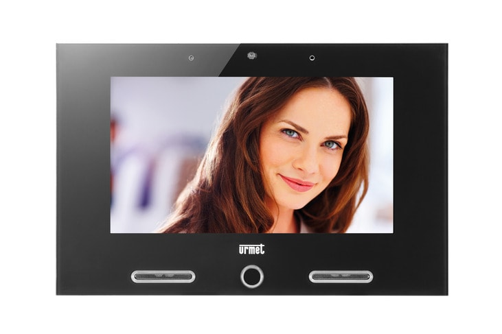 URMET - Videocitofono VOG7 touchscreen 7" sistema 2Voice nero WIFI 2V.