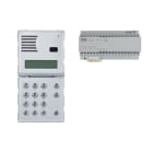 URMET - Kit base impianto con pulsantiera digitale Sinthesi S2 e alimentatore, sistema 2Voice. 1783/703