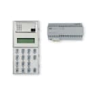 URMET - Kit base impianto Sinthesi Steel con tastiera, display e rubrica, sistema 2Voice. 1783/707