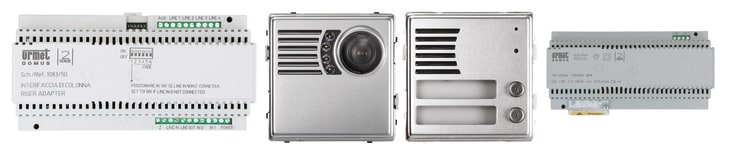 URMET - Kit colonna secondaria video Sintesi S2 sistema 2Voice SEC 2VOICE.