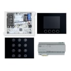 URMET - Kit base impianto audio digitale Alpha con tastiera, display e rubrica integrata, sistema 2Voice.