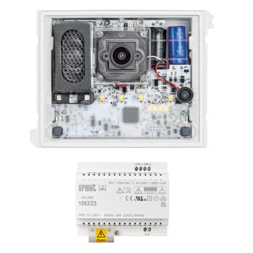 URMET - Kit base impianto video 2Voice Alpha, sistema. 1783/724