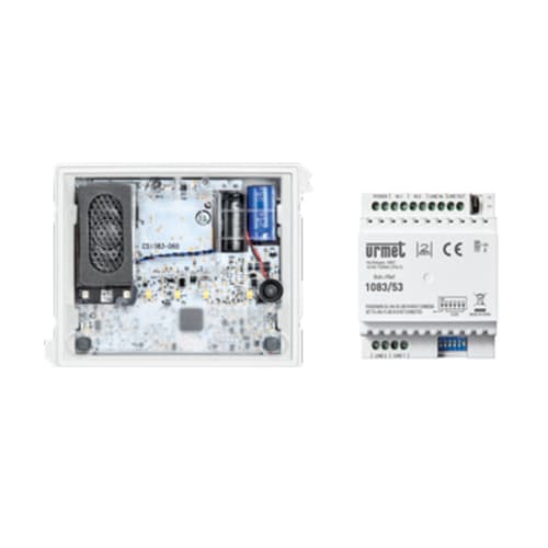 URMET - Kit colonna secondaria audio 2Voice Alpha con distributore 4DIN SEC.