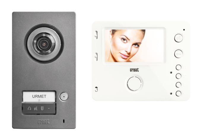 URMET - Kit monofamiliare Mikra2 e Mìro vivavoce, sistema 2Voice.
