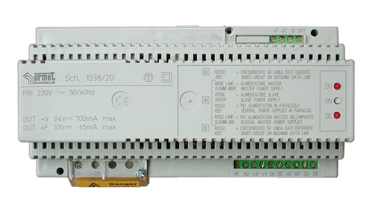 URMET - Alimentatore Digivoice, sistema ricarica. 201038/20