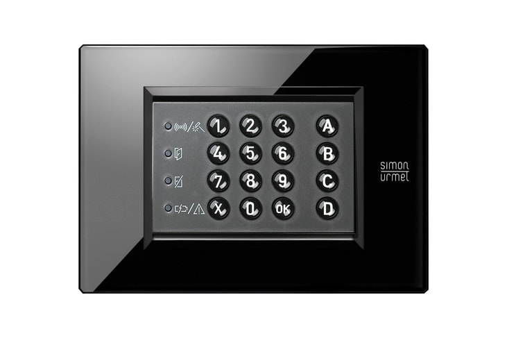 URMET - Tastiera di comando a led, ricambio 4F P1045.