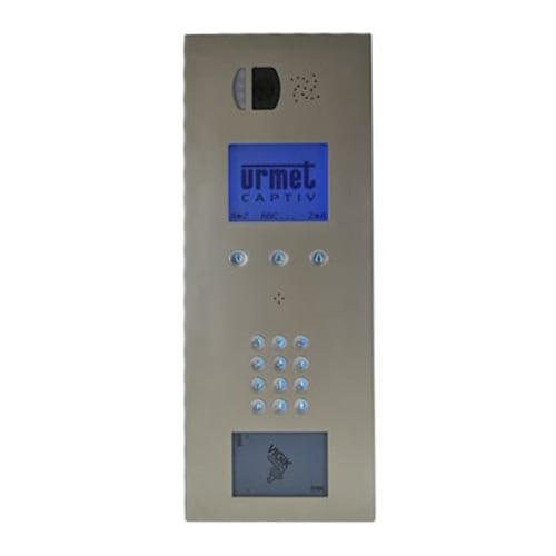 URMET - Modulo apriporta con tastiera numerica pulsante K-Steel.