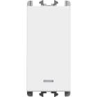 URMET - Interruttore retroilluminato morsetti innesto rapido 1 modulo 1P 10AX Lybra Bianco