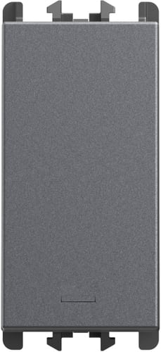 URMET - Deviatore morsetti innesto rapido 1 modulo 1P 10AX Lybra Titanio