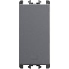 URMET - Deviatore morsetti innesto rapido 1 modulo 1P 10AX Lybra Titanio