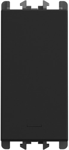 URMET - Invertitore morsetti innesto rapido 1 modulo 1P 10AX Lybra Nero