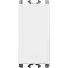 URMET - Pulsante retroilluminato morsetti a vite 1 modulo 1P 10A Lybra Bianco