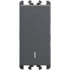 URMET - Interruttore morsetti a vite 1 modulo 2P 16AX Lybra Titanio