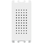 URMET - Suoneria morsetti a vite 1 modulo 12Vca Lybra Bianco 27250.B