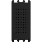 URMET - Ronzatore morsetti a vite1 modulo 12Vac Lybra Nero 27255.N