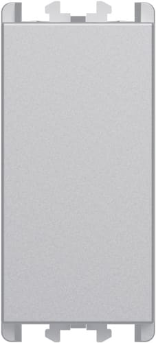 URMET - Copriforo 1 modulo Lybra Alluminio 27350.AL