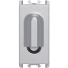 URMET - Passacavo 1 modulo Lybra Alluminio