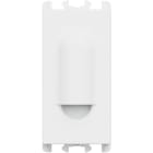 URMET - Passacavo 1 modulo Lybra Bianco