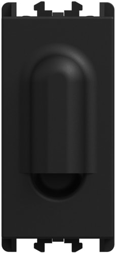 URMET - Passacavo 1 modulo Lybra Nero