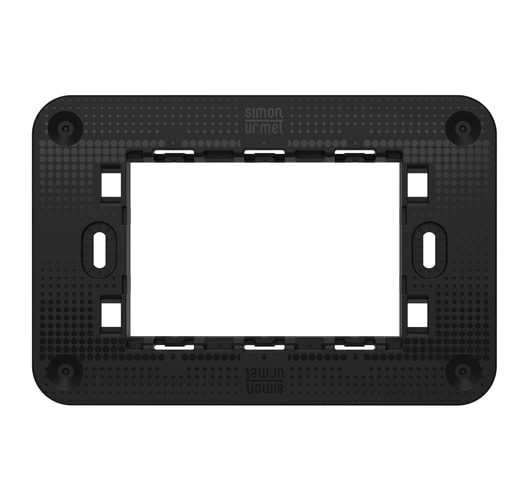 URMET - Supporto ribassato 3 moduli con viti Lybra