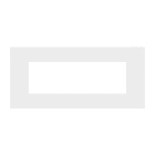 URMET - Placca 6 moduli Lybra tecnopolimero Bianco 27806.BN