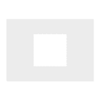 URMET - Placca 3 moduli centrati Lybra tecnopolimero Bianco 27812.BN