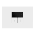 URMET - Kit supporto+placca Lybra con termostato Wi-Fi Bianco