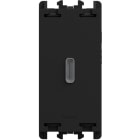 URMET - Unità di alimentazione con due uscite USB per Kit Tipo "A" e Tipo "C" 1 modulo 5V 3.0A 100-230V Lybra Nero