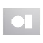 URMET - Placca kit P40+USB3 moduli Lybra tecnopolimero Alluminio 27995.AL