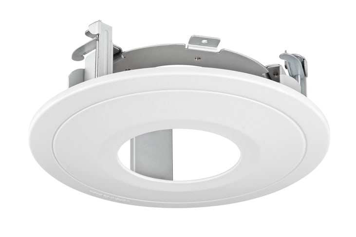 URMET - Supporto per controsoffitto mini vandal dome IP per telecamere Building & Retail Kit.