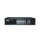 URMET - Switch 8 porte PoE 10/100m + 2 porte 10/100m serie EDGE 8X10/100 POE + 2 UPLING.