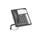 URMET - Telefono analogico base con vivavoce, 10 tasti memoria, 2 fili, senza display, ideale per hotel e residenze.
