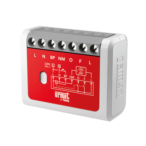 URMET - Modulo tapparella elettronico 500W Zigbee Yokis UP ad incasso MVR500E-UP M TAPPARELLA ZIGBEE. 4820409