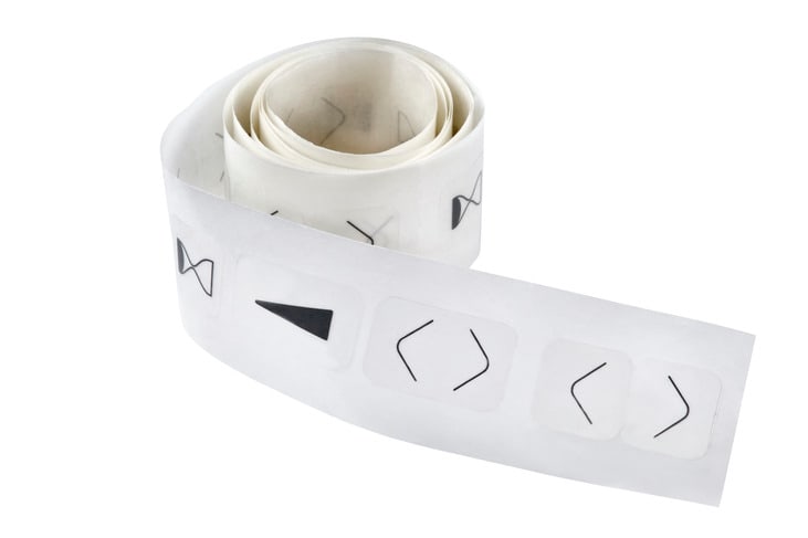 URMET - Confezione 10 adesivi per pulsanti da appoggio a muro A2F Radio.