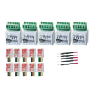 URMET - Kit 5 tapparelle filare 500W, completo per l'automazione domestica.