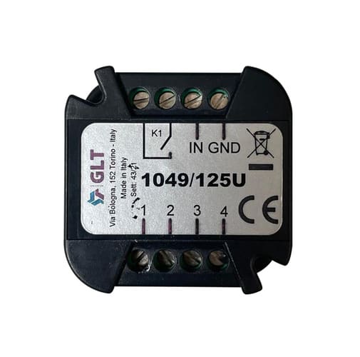 URMET - Attuatore rele Ermes con 4 in e 4 out modulo rele 4in/1out. 6600/052