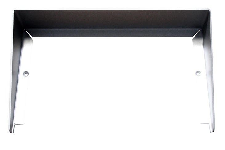 URMET - Visiera per pulsantiera incasso 725, 2 file da incasso 2F. 725/702