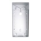 URMET - Custodia con visiera per pulsantiera da 4 a 10 pulsanti, 725, 2 file CUSTODIA CON TETTO 4-10 PULSANTI 2 FILE.