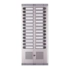 URMET - Modulo per pulsantiera in monolitica 925, 26 pulsanti su 2 file, completo di supporto elettrico.