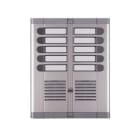 URMET - Pulsantiera 10 pulsanti su 2 file con predisposizione per esterno, modello 925. 925/210