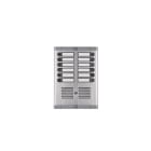 URMET - Pulsantiera 12 pulsanti su 2 file con predisposizione per esterno, modello 925.