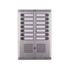 URMET - Pulsantiera 14 pulsanti su 2 file con predisposizione per esterno, modello 925.