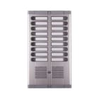 URMET - Pulsantiera 18 pulsanti su 2 file con posto esterno, predisposta per esterno, modello 925.