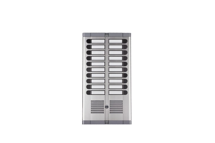 URMET - Pulsantiera 20 pulsanti su 2 file con posto esterno, predisposta per esterno, modello 925. 925/220