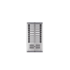 URMET - Pulsantiera 20 pulsanti su 2 file con posto esterno, predisposta per esterno, modello 925.