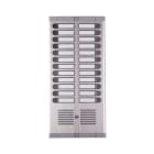 URMET - Pulsantiera 24 pulsanti su 2 file con predisposizione per esterno, modello 925.